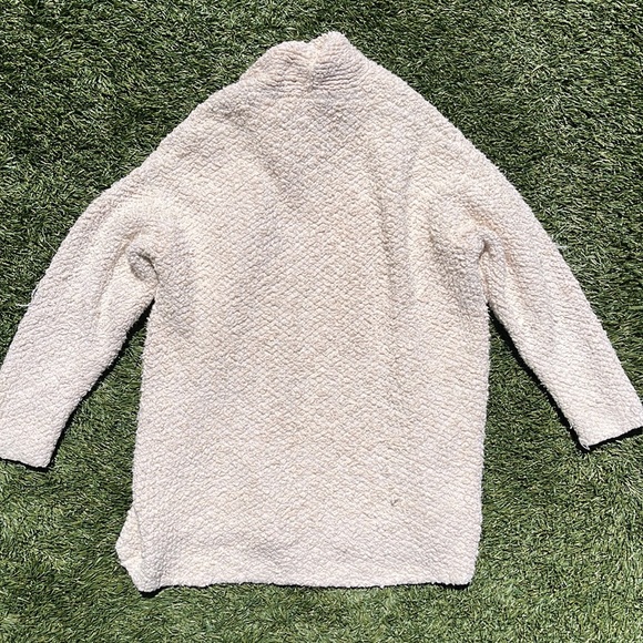 Free People White Cream Knit Cardigan Sweater XS Extra Small - Picture 5 of 5
